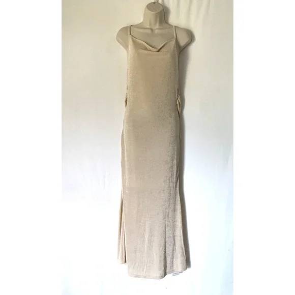 Commense | Dresses | Commense Womens Dress Maxi Small Stretch Beige Open Back | Poshmark Commense | Dresses | Commense Womens Dress Maxi Small Stretch Beige Open Back | Poshmark